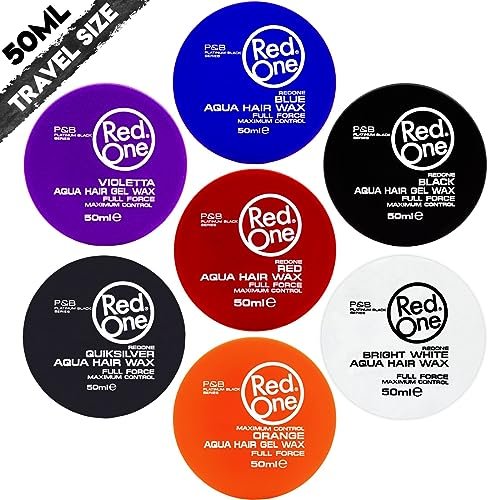 Redone Hair Styling Aqua Wax - Ultra Hold Edge Control Gel with Strawberry Scent - Travel Size 50ml - görsel 8
