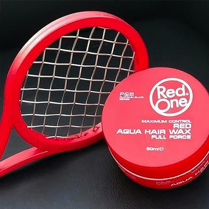 Redone Hair Styling Aqua Wax - Ultra Hold Edge Control Gel with Strawberry Scent - Travel Size 50ml