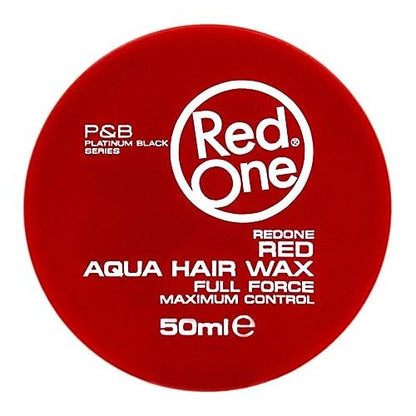 Redone Hair Styling Aqua Wax - Ultra Hold Edge Control Gel with Strawberry Scent - Travel Size 50ml