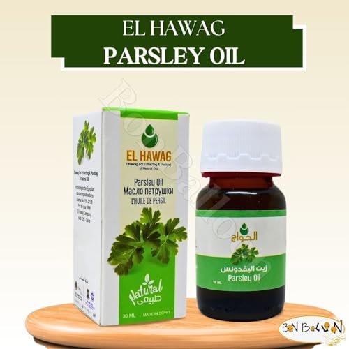 Bonballoon Pure & Natural Cold Pressed Parsley Oil - 1.01 oz (30 ml) Concentrated Crude Herbal Oil for Cooking, Body & Hair - görsel 6