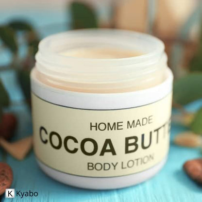 Kyabo 100% Pure and All Natural Cocoa Butter - 3lb - Food Grade - Great for Lip Balm, Cream, Hair Products, Candle, Hair Removal and Craft Projects - Made with Organic Cacao Avelisse