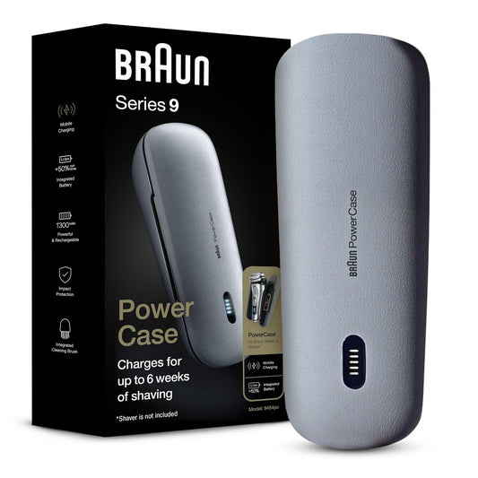 Braun Powercase for Electric Razors – Portable Charging Case Compatible with Series 9 Pro, Series 9 & Series 8 Avelisse