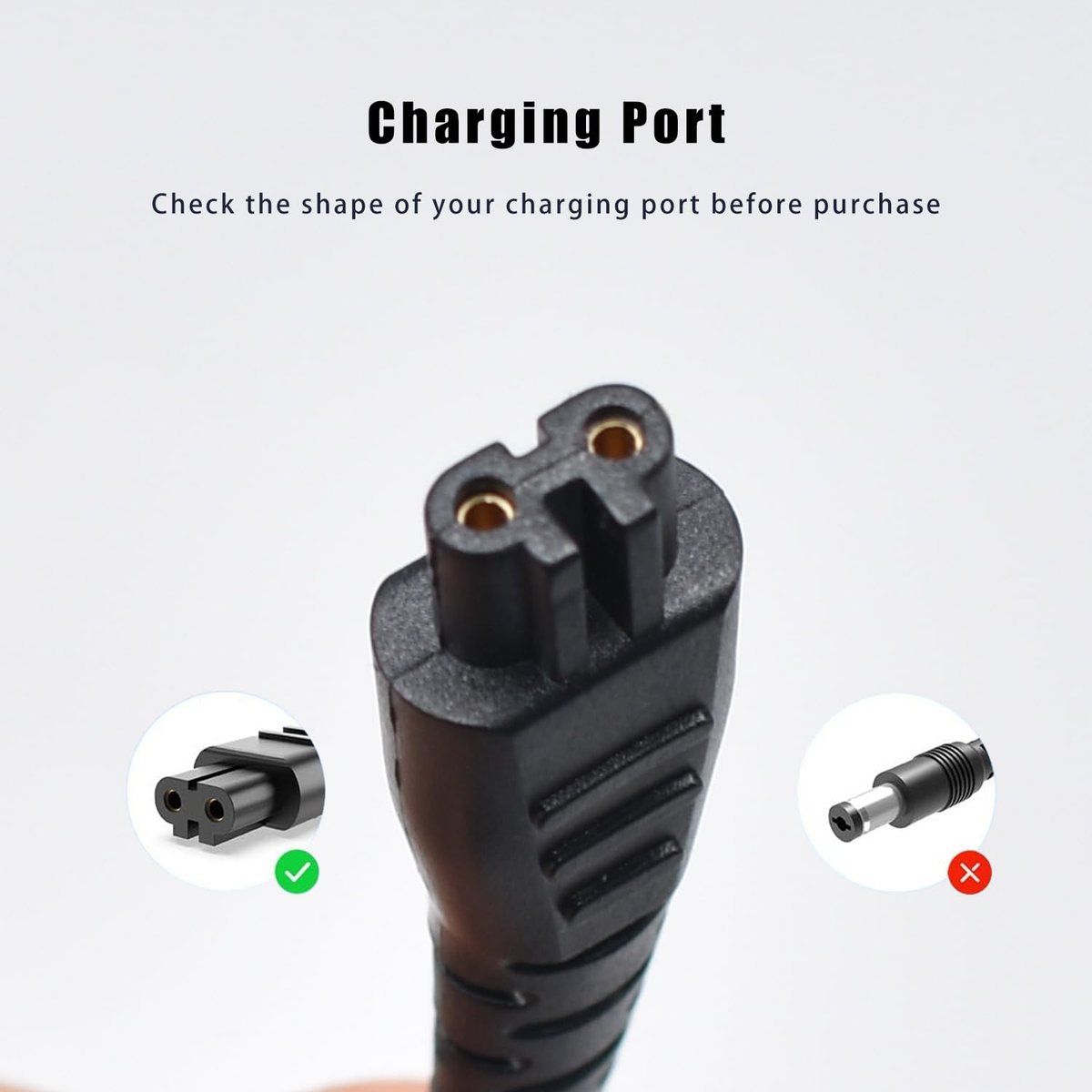 Replacement Charger for Remington Shaver HC4250 HC5870 PF7500 PF7600 PG6250 PG6255 PG6170 PG6171 XR7000 XF8550 XF8700 XR1400 XR1430 HC5950, 5V Trimmer Charging Cord for Remington Razor - görsel 5