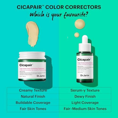 Dr.Jart+ Cicapair Tiger Grass Camo Drops Tinted Serum SPF 35 with Centella Asiatica | Skin Tint | Korean Skin Care Makeup Hybrid, 1.01 Fl Oz Avelisse