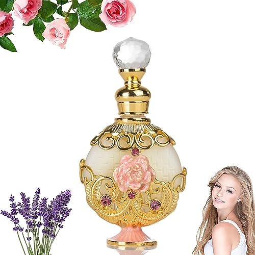 LIYJTK Halal Dubai Retro Concentrated Perfume Oil for Women - Long Lasting Exquisite Vintage Fragrance - 0.5 Oz Avelisse