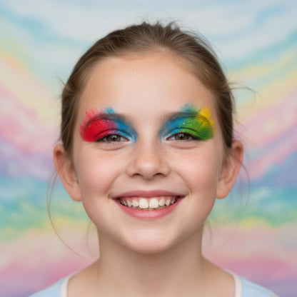 Barbie 35-Well Shadow Palette – Shimmery & Opaque Eyeshadows for Kids & Teens, Pigmented & Blendable, Includes 8 Brushes, by Townley Girl