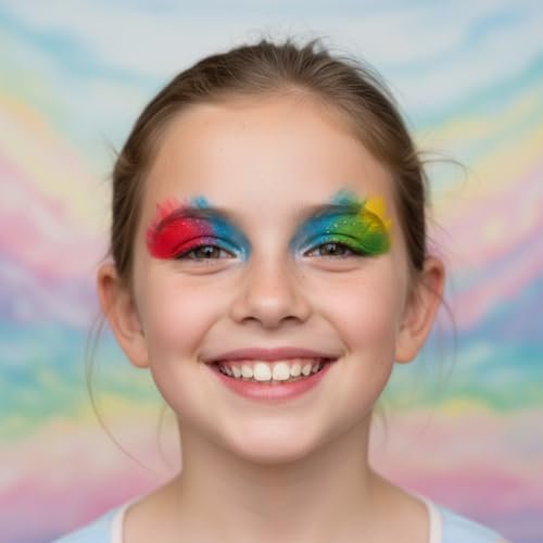 Barbie 35-Well Shadow Palette – Shimmery & Opaque Eyeshadows for Kids & Teens, Pigmented & Blendable, Includes 8 Brushes, by Townley Girl - görsel 8