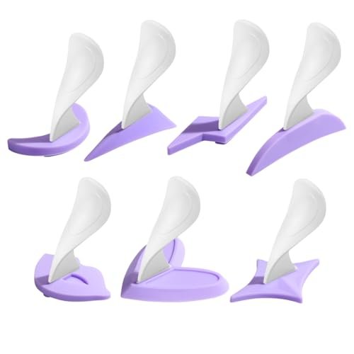 KDIMSY Pubic Hair Stencils for Women - Bikini Shaving Stencils Set of 7 Shapes for Intimate Grooming and Styling - görsel 10