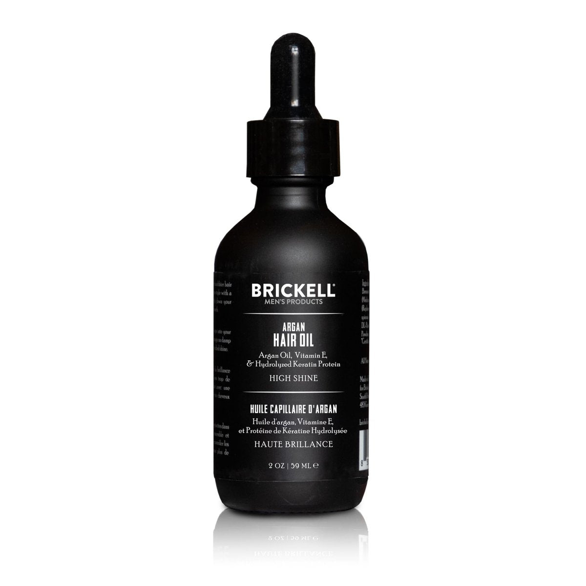 Brickell Men's Argan Oil for Hair - Natural & Organic Hair Oil for Men, Lightweight Treatment, 2 oz Avelisse