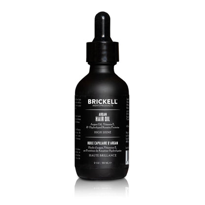 Brickell Men's Argan Oil for Hair - Natural & Organic Hair Oil for Men, Lightweight Treatment, 2 oz Avelisse