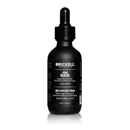 Brickell Men's Argan Oil for Hair - Natural & Organic Hair Oil for Men, Lightweight Treatment, 2 oz Avelisse