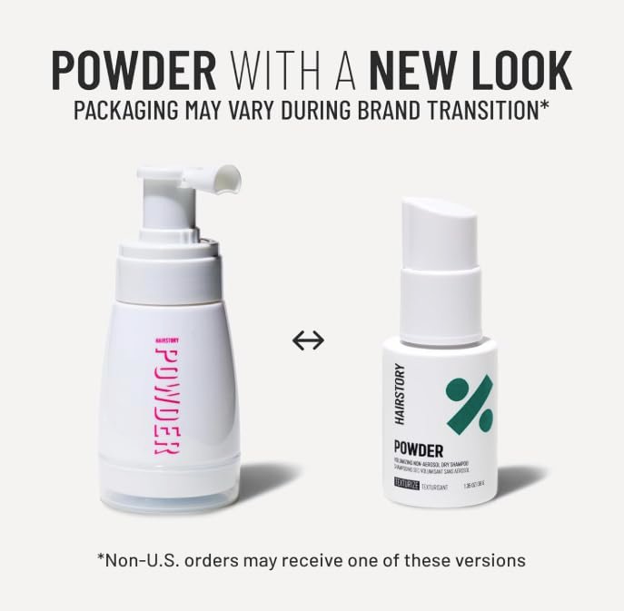 Hairstory Powder – Talc Free Non-Aerosol Dry Shampoo, Absorbs Oil and Adds Volume and Texture Between Washes, All Hair Types, 1.32 Oz Avelisse