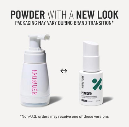 Hairstory Powder – Talc Free Non-Aerosol Dry Shampoo, Absorbs Oil and Adds Volume and Texture Between Washes, All Hair Types, 1.32 Oz Avelisse