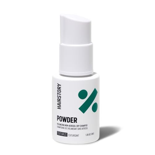 Hairstory Powder – Talc Free Non-Aerosol Dry Shampoo, Absorbs Oil and Adds Volume and Texture Between Washes, All Hair Types, 1.32 Oz Avelisse