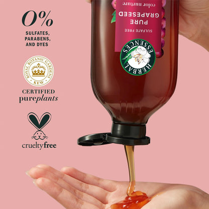 Herbal Essences Pure Grapeseed Color Nurture Sulfate Free Shampoo - 13.5 fl oz | Hair Protection & Color Nourishment