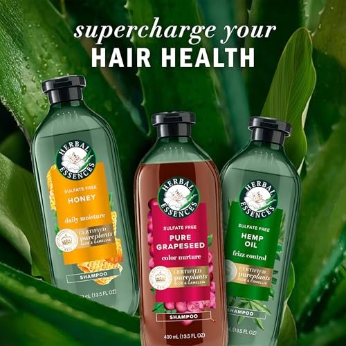 Herbal Essences Pure Grapeseed Color Nurture Sulfate Free Shampoo - 13.5 fl oz | Hair Protection & Color Nourishment - görsel 12