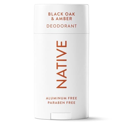 Native Deodorant – Black Oak & Amber, Aluminum Free, 72 Hour Odor Control, Naturally Derived Ingredients, 2.65 oz Avelisse