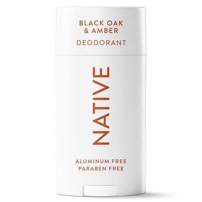 Native Deodorant – Black Oak & Amber, Aluminum Free, 72 Hour Odor Control, Naturally Derived Ingredients, 2.65 oz Avelisse