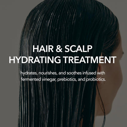 107 Hair & Scalp Hydrating Microbiome Treatment - Hydrating Scalp Treatment with Ginseng, Caffeine, and Biotin - Soothes Scalp Discomfort - 6.08 fl oz Avelisse