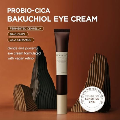 SKIN1004 Centella Probio-Cica Bakuchiol Eye Cream - Korean Hydrating Eye Treatment for Fine Lines, Retinol Alternative, 0.67 fl.oz Avelisse