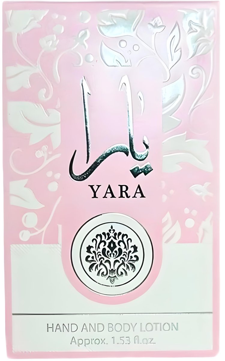 Ard Al Zaafaran Yara Hand & Body Lotion – 1.53 oz Moisturizing Lotion for Silky Skin Avelisse