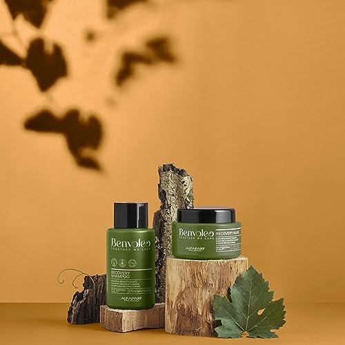 ALFAPARF MILANO Benvoleo Recovery Mask for Damaged Hair - Clean, Vegan, Sustainable Hair Care - Repairs, Reconstructs, Protects - Paraffin Free - Natural Ingredients - 8.45 FL. Oz. - görsel 10