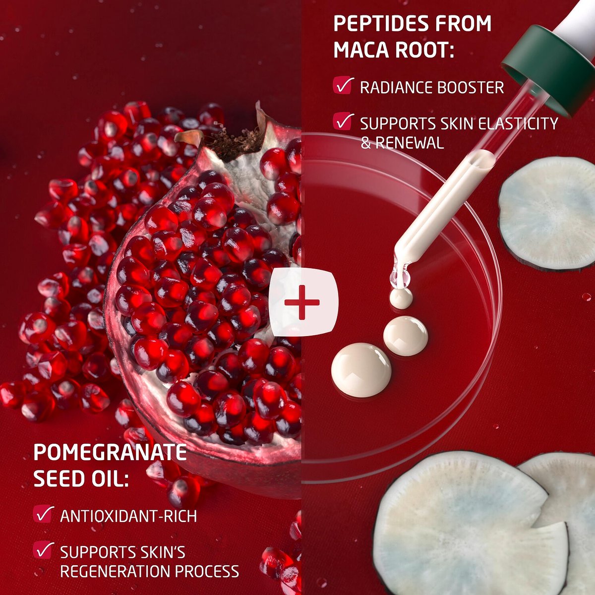 Weleda Plumping Eye & Lip Cream with Peptides from Maca Root and Pomegranate Avelisse