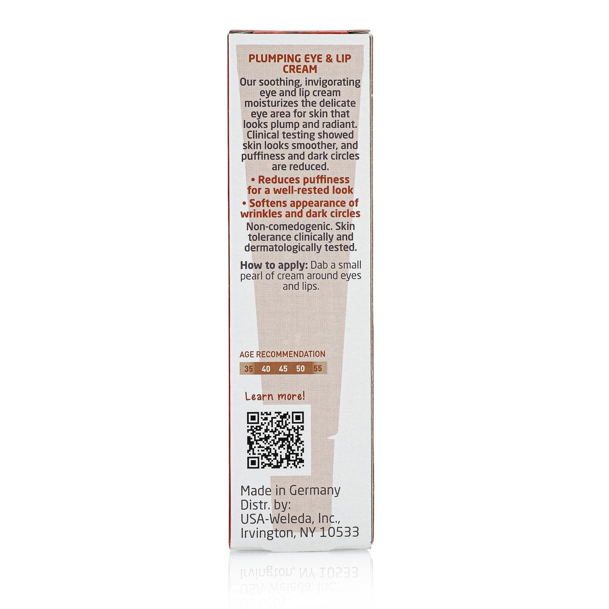 Weleda Plumping Eye & Lip Cream with Peptides from Maca Root and Pomegranate Avelisse