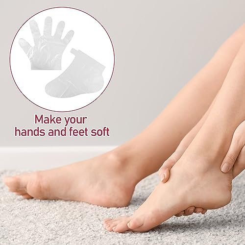 200 Pcs Disposable Paraffin Wax Liners for Hands and Feet – Larger, Thicker Plastic Bags for Thermal Hot Wax Therapy Spa Treatment - görsel 10