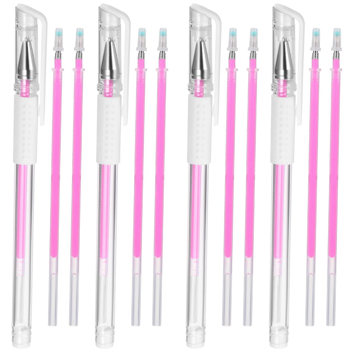 Beaupretty Eyebrow Marker Pen Set – Fine Tip Tattoo Brow Pens for Precise Mapping & Makeup Positioning (4 Pens + 8 Refills) - görsel 1