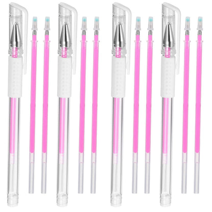 Beaupretty Eyebrow Marker Pen Set – Fine Tip Tattoo Brow Pens for Precise Mapping & Makeup Positioning (4 Pens + 8 Refills)