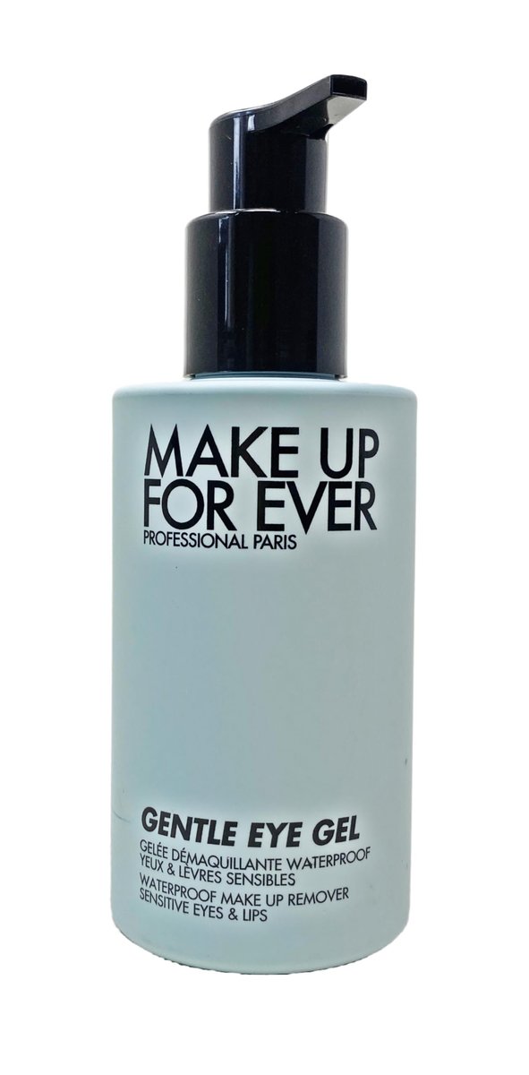 Make Up For Ever Gentle Eye Gel Waterproof Make Up Remover for Sensitive Eyes & Lips - 4.39 Fl Oz Avelisse
