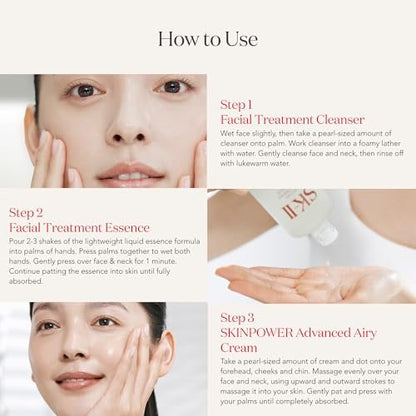 SK-II Youth Essentials Skin Care Set – Anti-Aging Facial Cleanser, Essence & Face Cream for Fine Lines & Uneven Texture (3-Piece) Avelisse