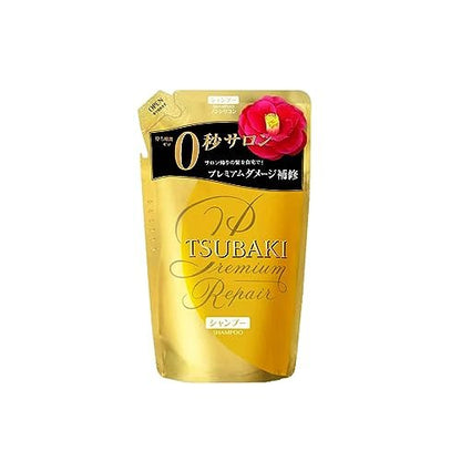 TSUBAKI Premium Repair Hair Shampoo Refill Pack - 330mL for Normal, Dry, or Fine Hair Avelisse
