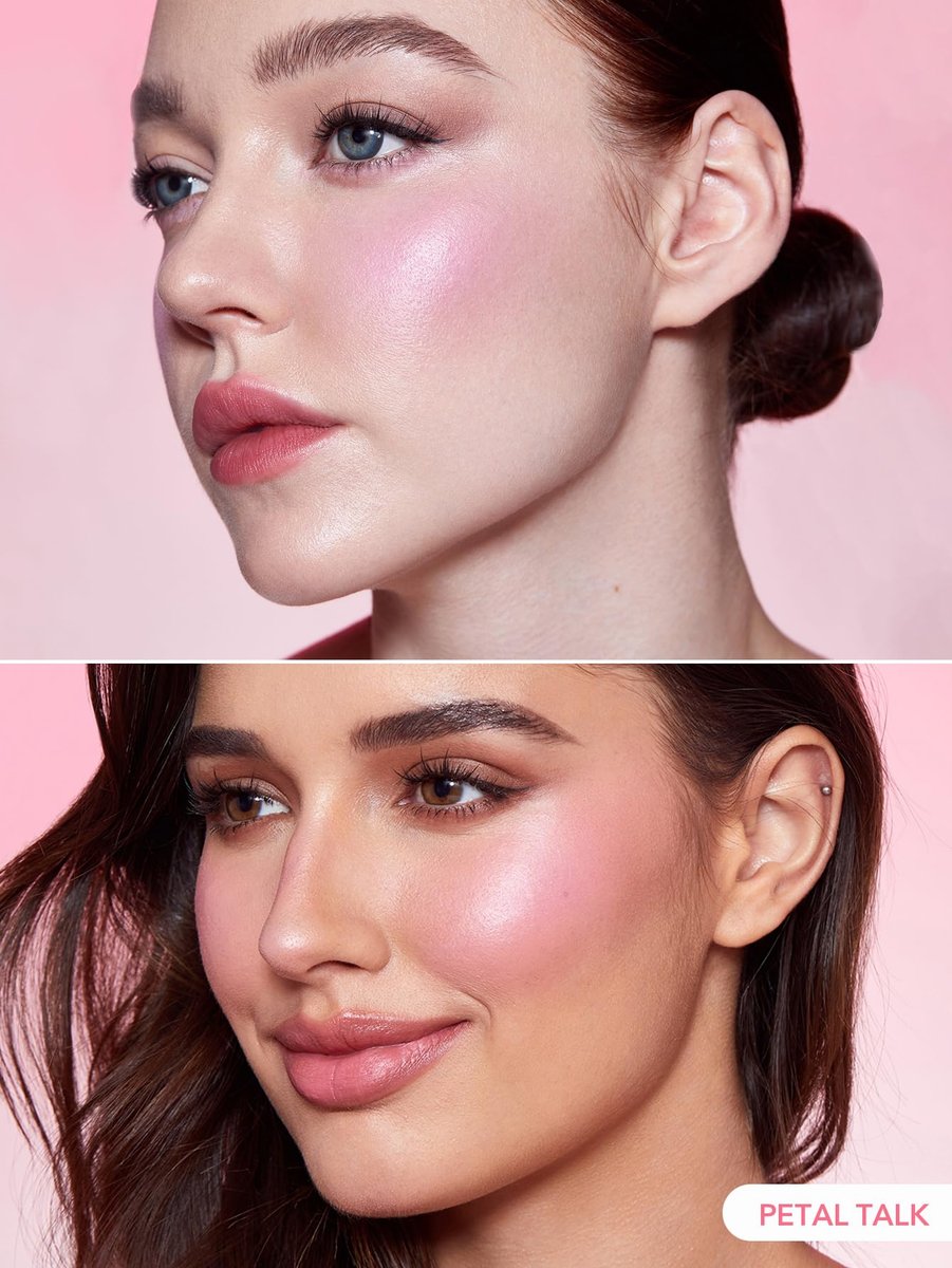 SHEGLAM Color Bloom Liquid Blush for Cheeks - Matte Finish Petal Talk - görsel 5