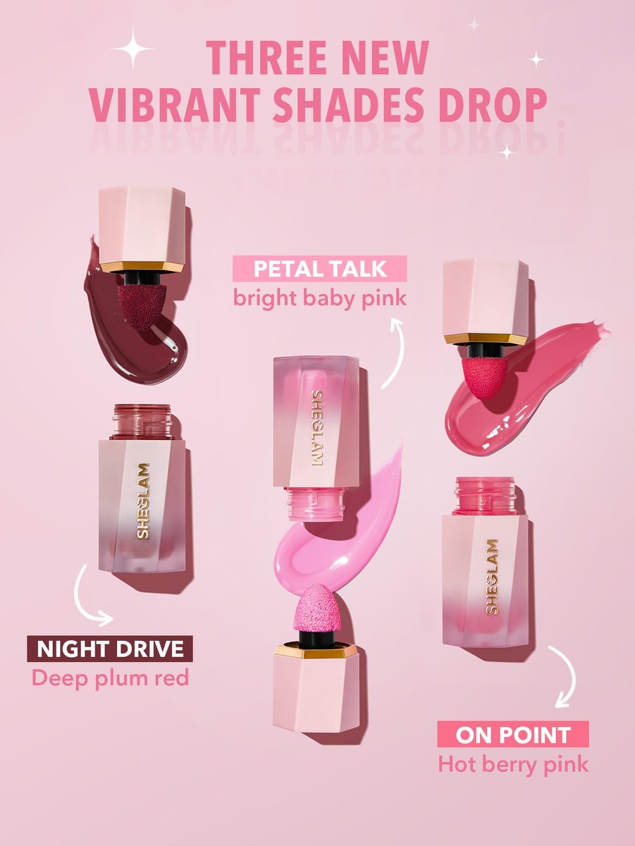 SHEGLAM Color Bloom Liquid Blush for Cheeks - Matte Finish Petal Talk - görsel 7