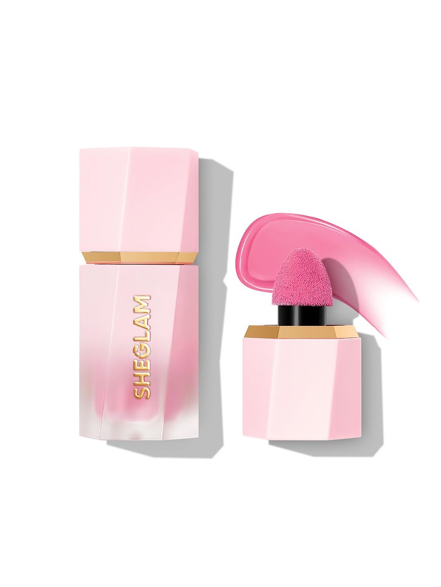 SHEGLAM Color Bloom Liquid Blush for Cheeks - Matte Finish Petal Talk - görsel 1