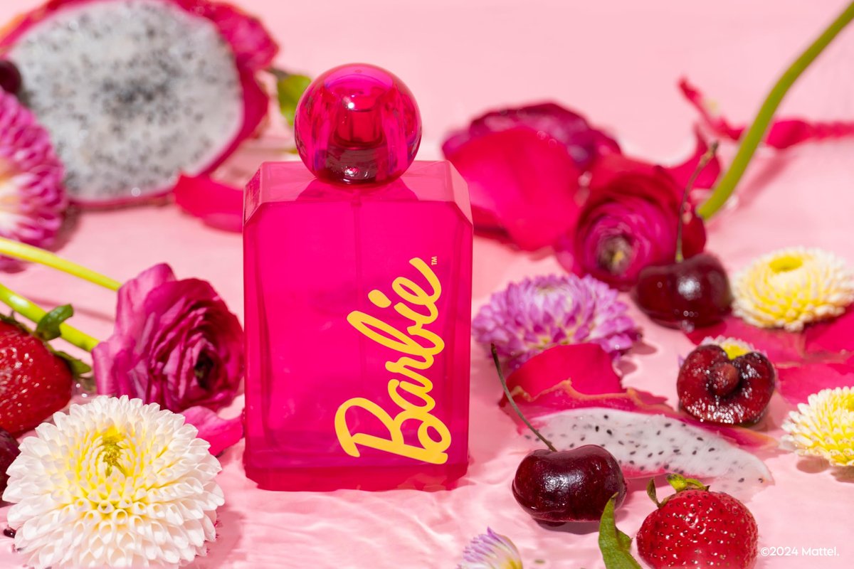 DefineMe Barbie Perfume - Fruity & Gourmand Eau de Parfum (3.4 Fl Oz) with Strawberry, Dragon Fruit, Whipped Cream & Sandalwood Avelisse