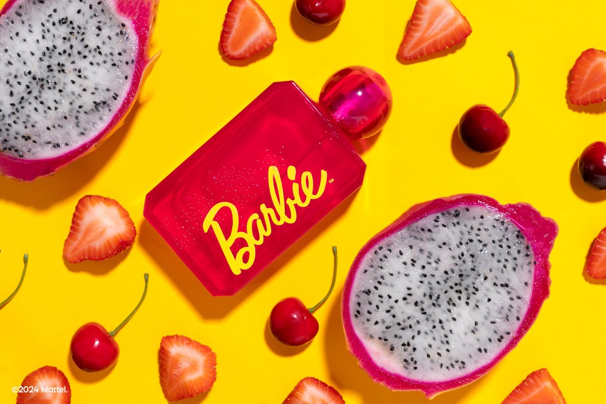 DefineMe Barbie Perfume - Fruity & Gourmand Eau de Parfum (3.4 Fl Oz) with Strawberry, Dragon Fruit, Whipped Cream & Sandalwood Avelisse