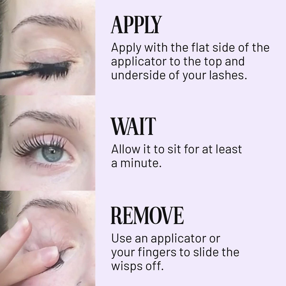 Lilac St. Bond Breaker Lash Remover - Gentle Eyelash Glue Remover with Collagen Extract & Nourishing Oils - Waterproof, Cruelty Free, Vegan, Women Founded - 0.32 fl oz - görsel 5