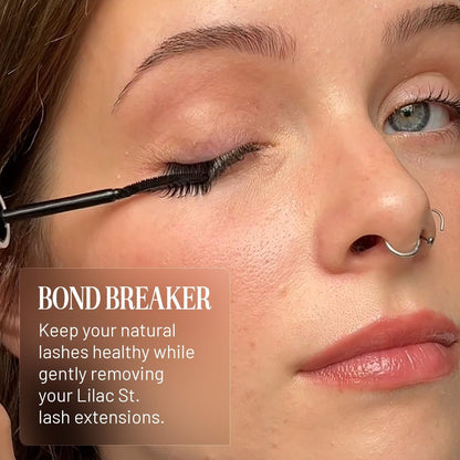 Lilac St. Bond Breaker Lash Remover - Gentle Eyelash Glue Remover with Collagen Extract & Nourishing Oils - Waterproof, Cruelty Free, Vegan, Women Founded - 0.32 fl oz