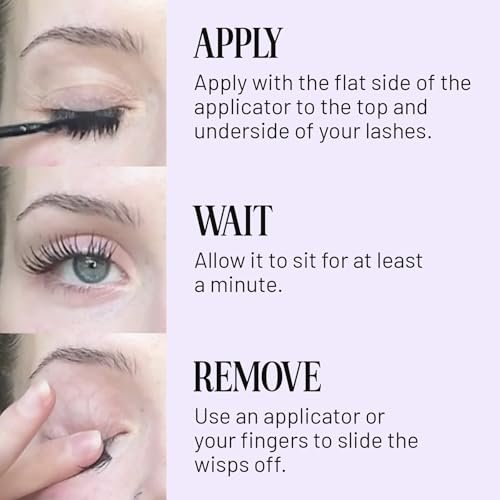 Lilac St. Bond Breaker Lash Remover - Gentle Eyelash Glue Remover with Collagen Extract & Nourishing Oils - Waterproof, Cruelty Free, Vegan, Women Founded - 0.32 fl oz - görsel 6