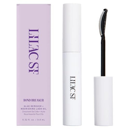 Lilac St. Bond Breaker Lash Remover - Gentle Eyelash Glue Remover with Collagen Extract & Nourishing Oils - Waterproof, Cruelty Free, Vegan, Women Founded - 0.32 fl oz