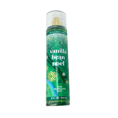 Bath & Body Works Vanilla Bean Noel Fine Fragrance Mist 8 oz (Lot of 3) - 2022 Version Avelisse