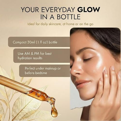 SILK FACE Elixir Serum by Coco March – Anti-Aging, Hydrating & Brightening Facial Moisturizer with Peptides and Amino Acids, 30ml (1 Fl Oz) Avelisse