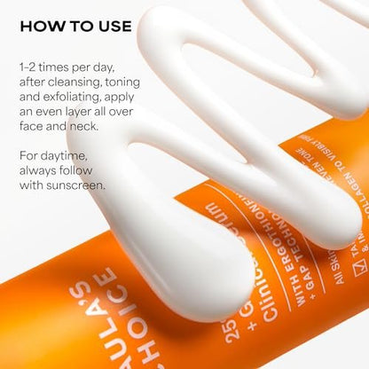 Paula's Choice 25% Vitamin C Serum with Glutathione & Antioxidants | Firming & Brightening Face Serum for All Skin Types | 1 oz Avelisse