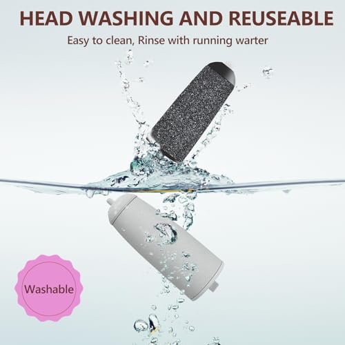 9 Pack Pedicure Replacement Heads for Haootadiy Pedi - Electric Foot File Rollers, Coarse and Fine, Fit Finishing Touch Pedi - görsel 8