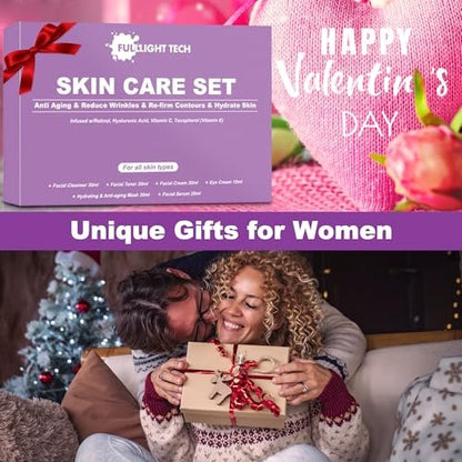 Anti-Aging Skincare Set - 6 Piece Korean Retinol Routine for Women & Teens Avelisse