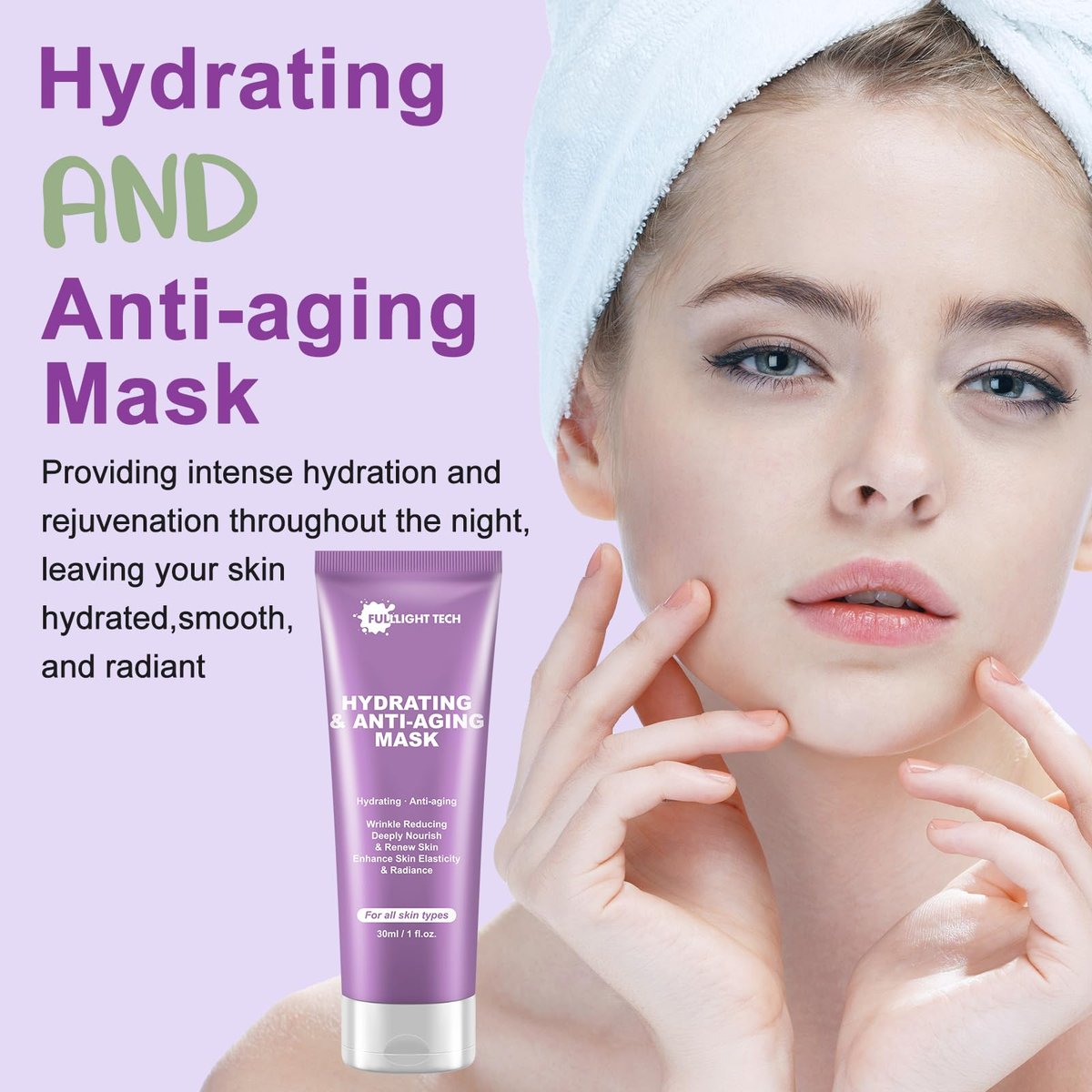 Anti-Aging Skincare Set - 6 Piece Korean Retinol Routine for Women & Teens Avelisse