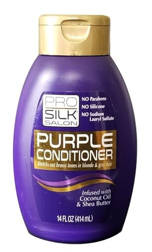 Pro Silk Body Salon Purple Conditioner – 7 Fl Oz (Pack of 2) for Color-Treated & Blonde Hair - görsel 2